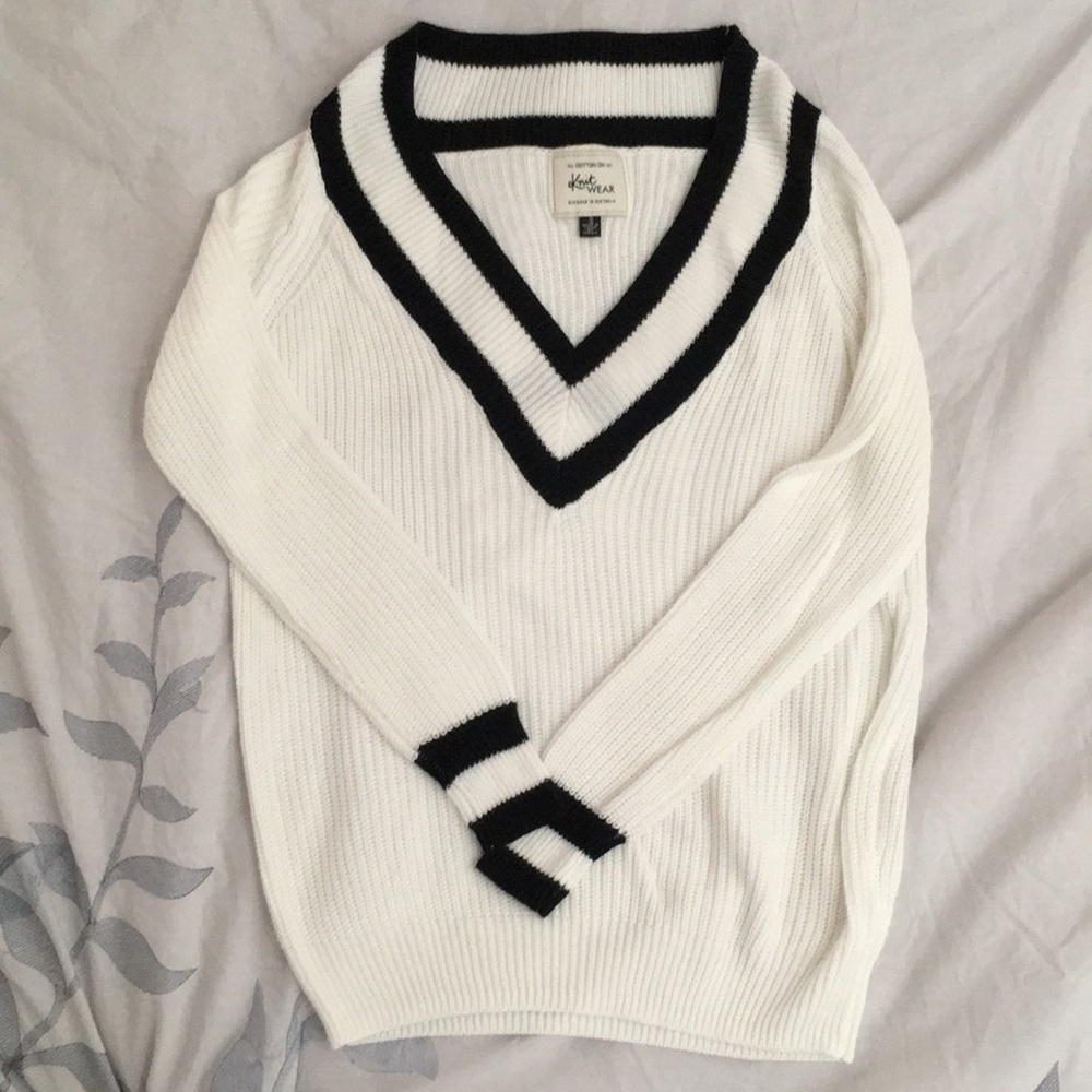Cotton on knit slouchy sweater